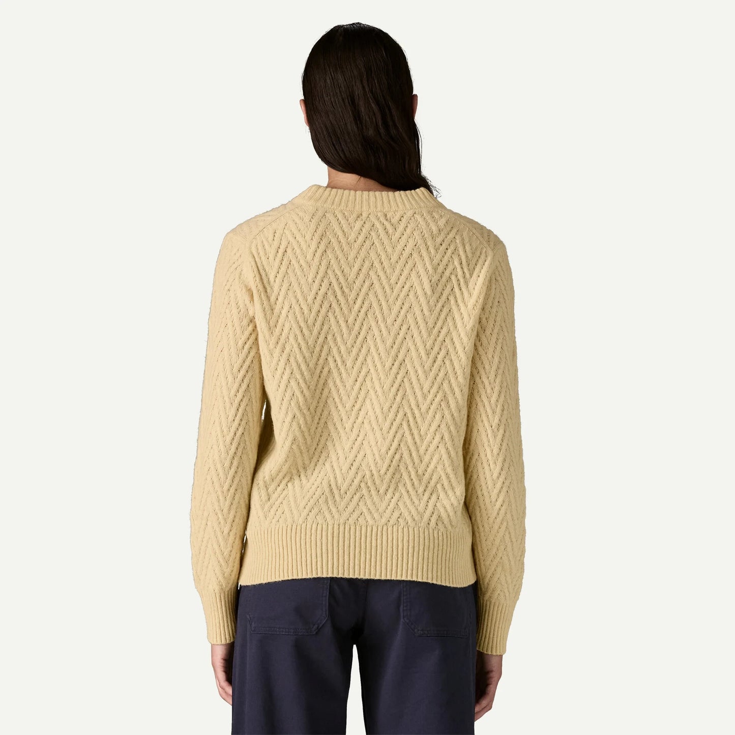 Women's Recycled Wool-Blend Crewneck Sweater - US 3167