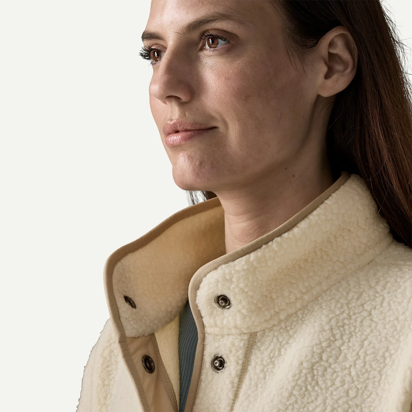 Women's Retro Pile Fleece Coat - US 3833