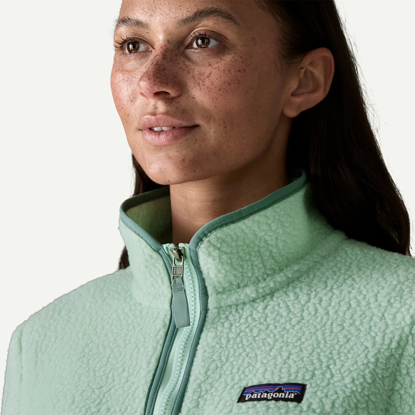 Women's Retro Pile Fleece Jacket - US 8341