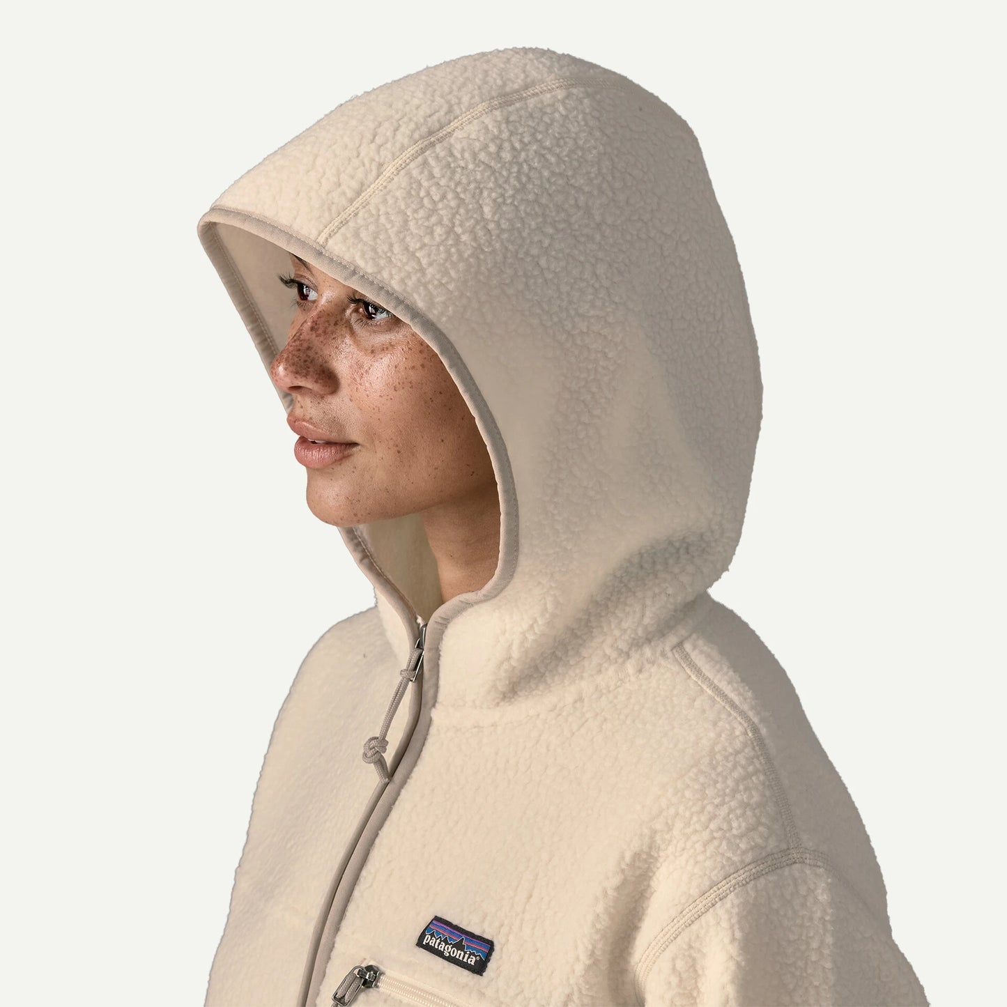 Women's Retro Pile Fleece Hoody - US 2751