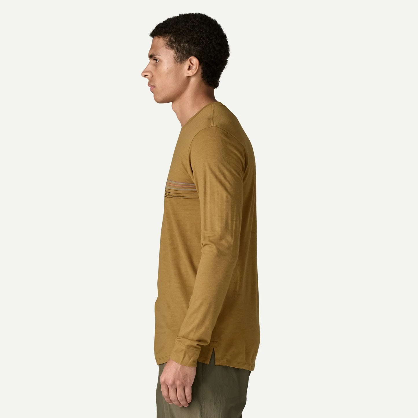 Men's Long-Sleeved Capilene® Cool Merino Blend Graphic Shirt - US 7361