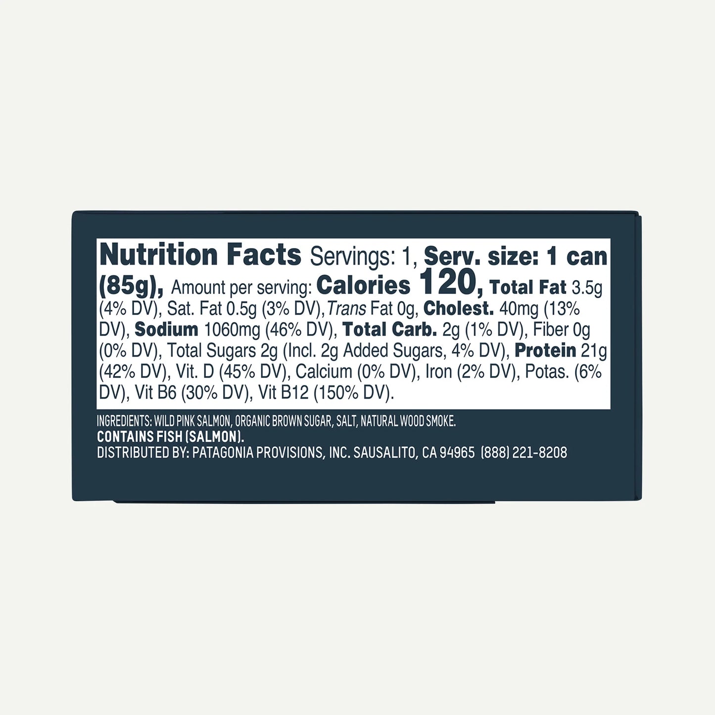 Canned Smoked Wild Pink Salmon - US 4724