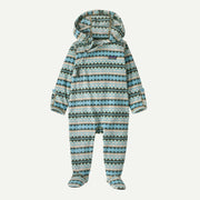 Diamond Stripe: Snowmelt Blue
