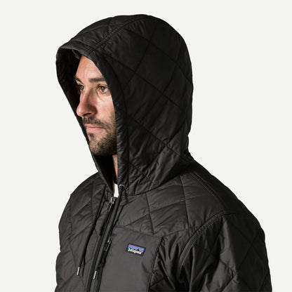 Men's Diamond Quilted Bomber Hoody - US 4858