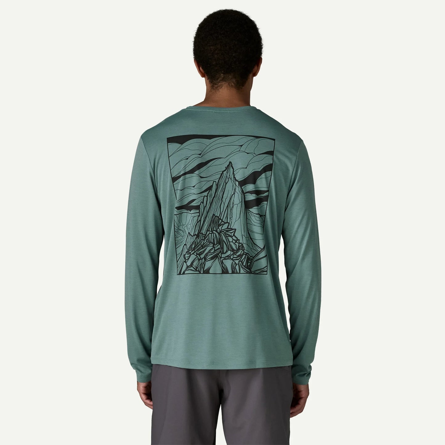 Men's Long-Sleeved Capilene® Cool Daily Shirt - Cloud Crag - US 6101