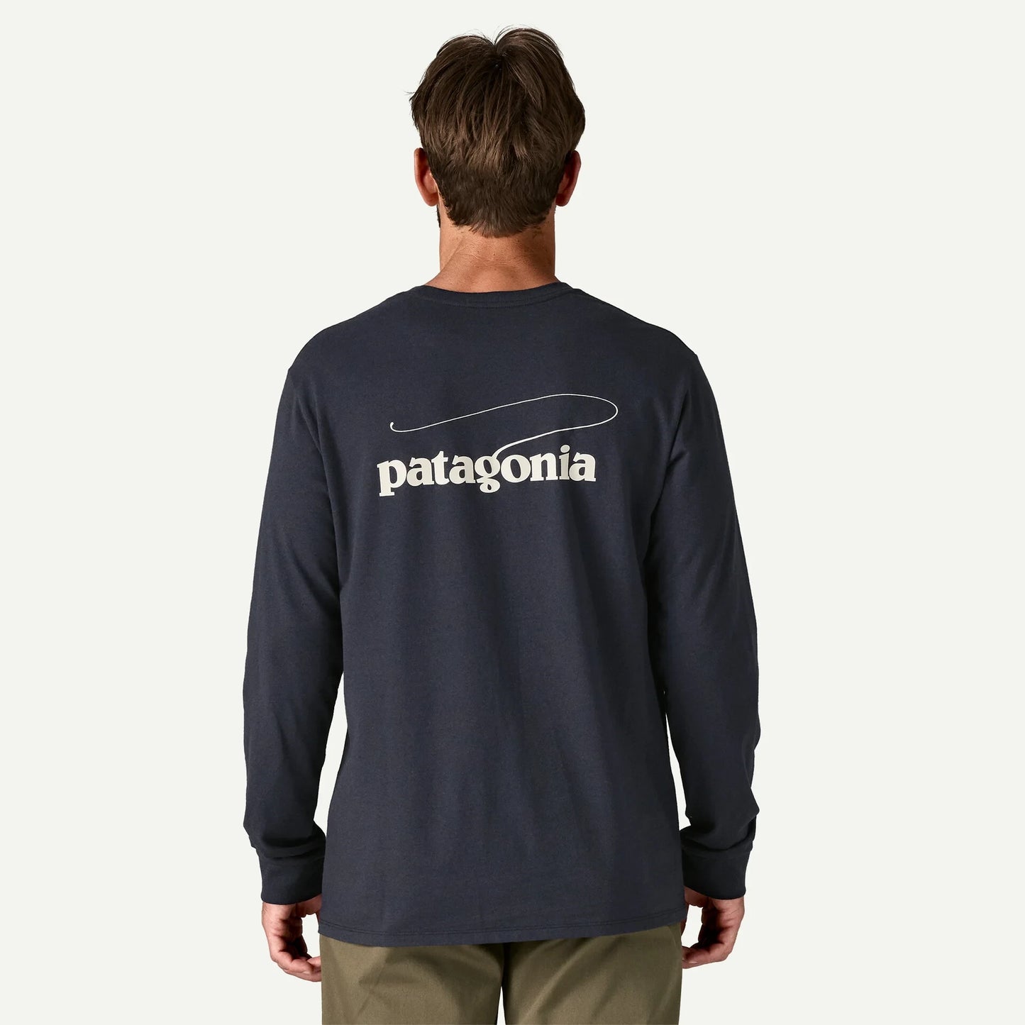 Men's Long-Sleeved Casting Logo Responsibili-Tee® - US 4023