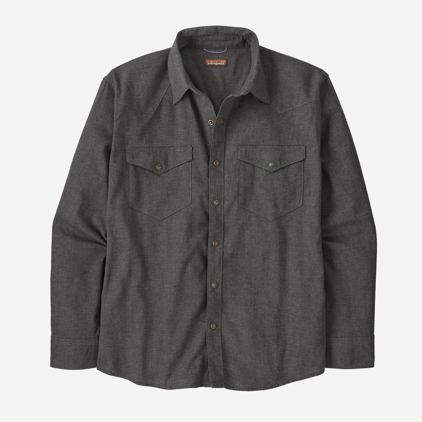 Men's Long-Sleeved Western Snap Shirt - US 5194