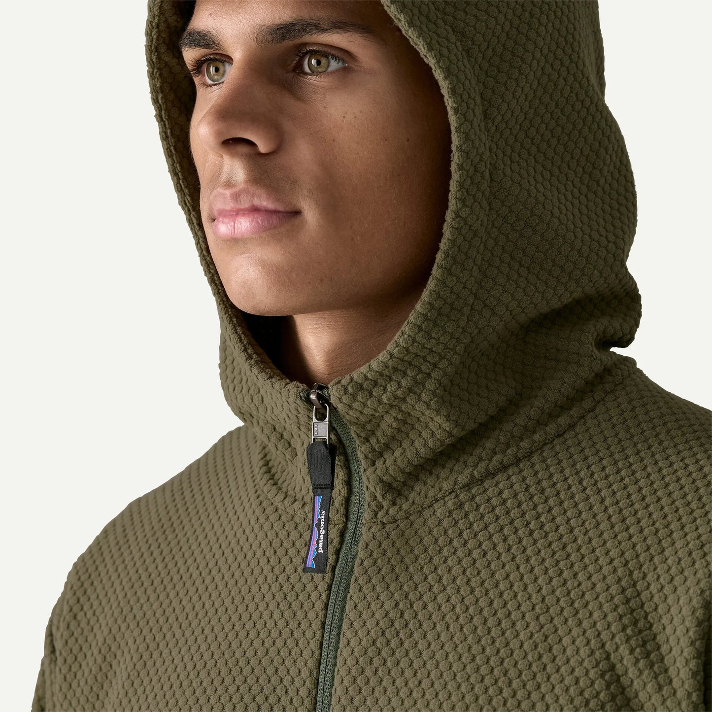 Men's Textured Fleece Hoody - US 1039