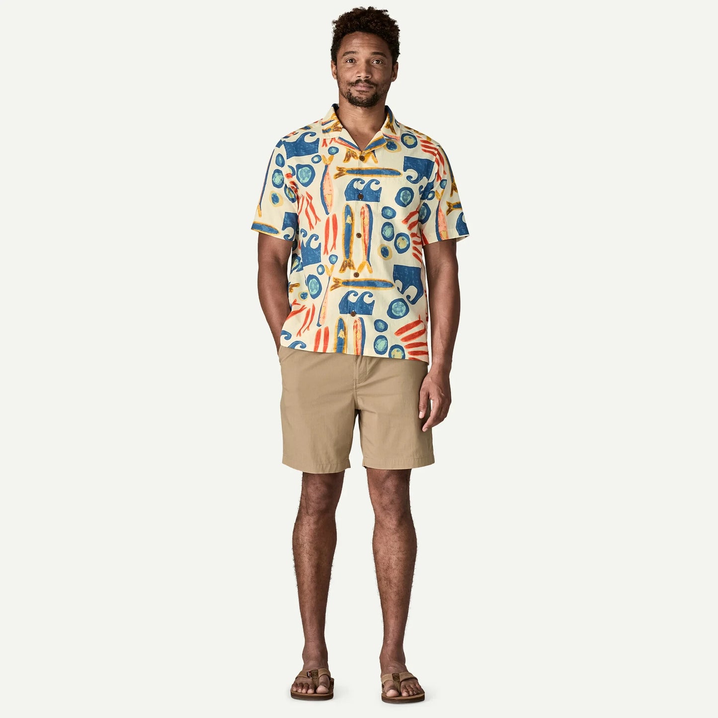 Men's Tidal Threads Camp Shirt - US 1987