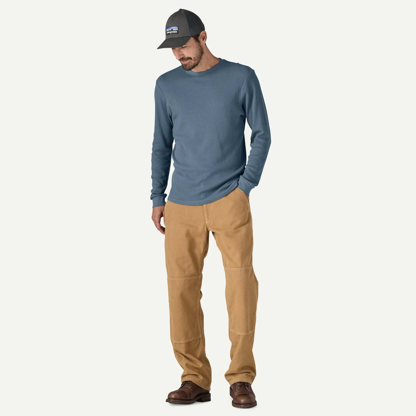 Men's Work Waffle Crewneck - US 7203