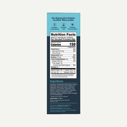 Organic Multiseed Crackers - US 6186