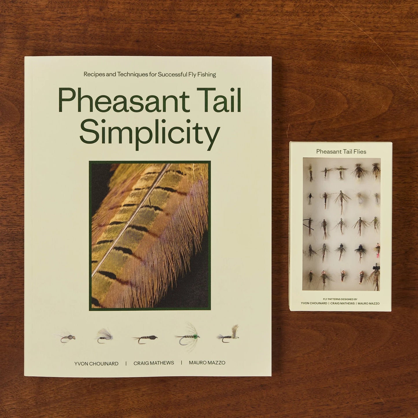"Pheasant Tail Simplicity: Recipes and Techniques for Successful Fly Fishing" (by Yvon Chouinard, Craig Mathews, and Mauro Mazzo) - US 5664