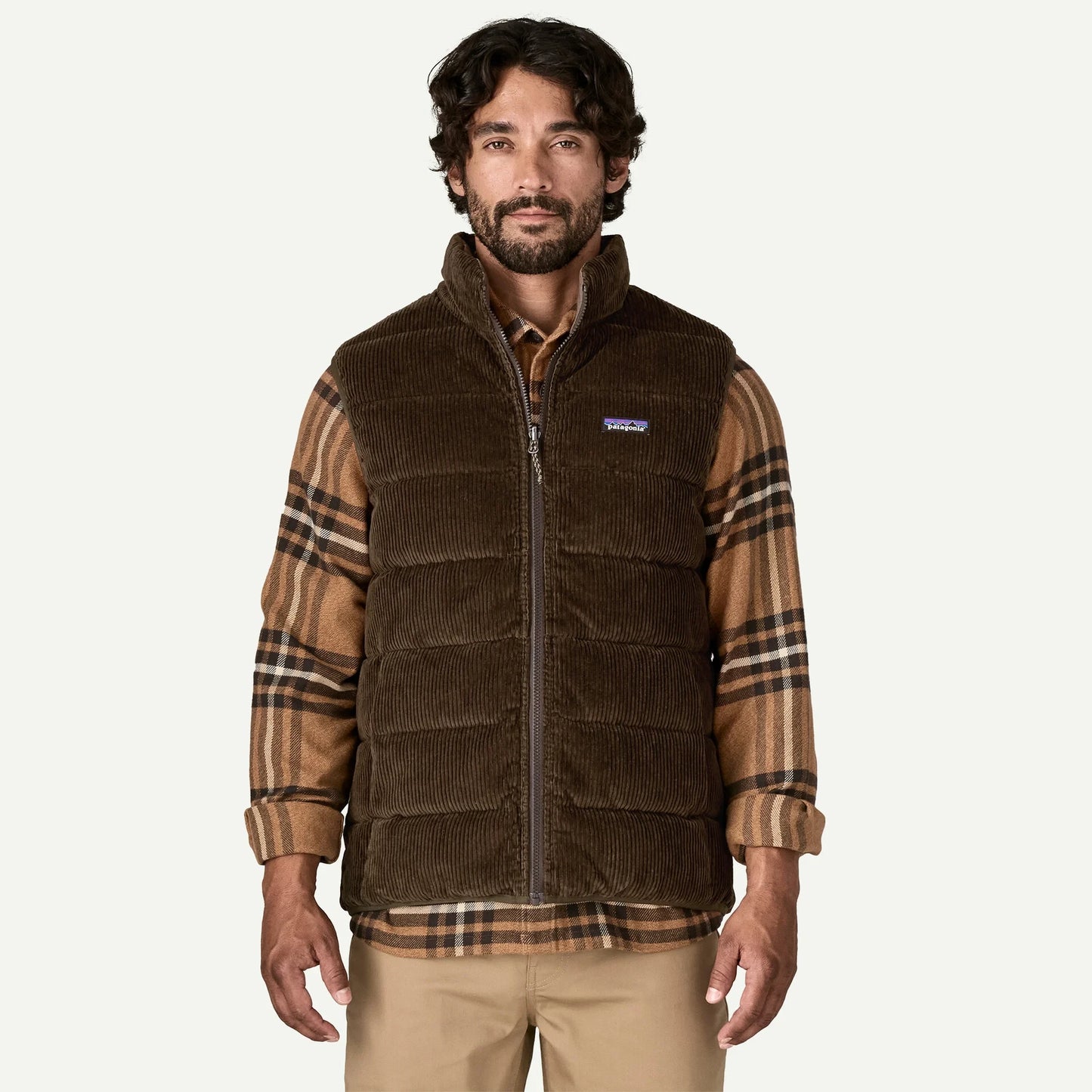 Reversible Cotton Down Vest - US 6091