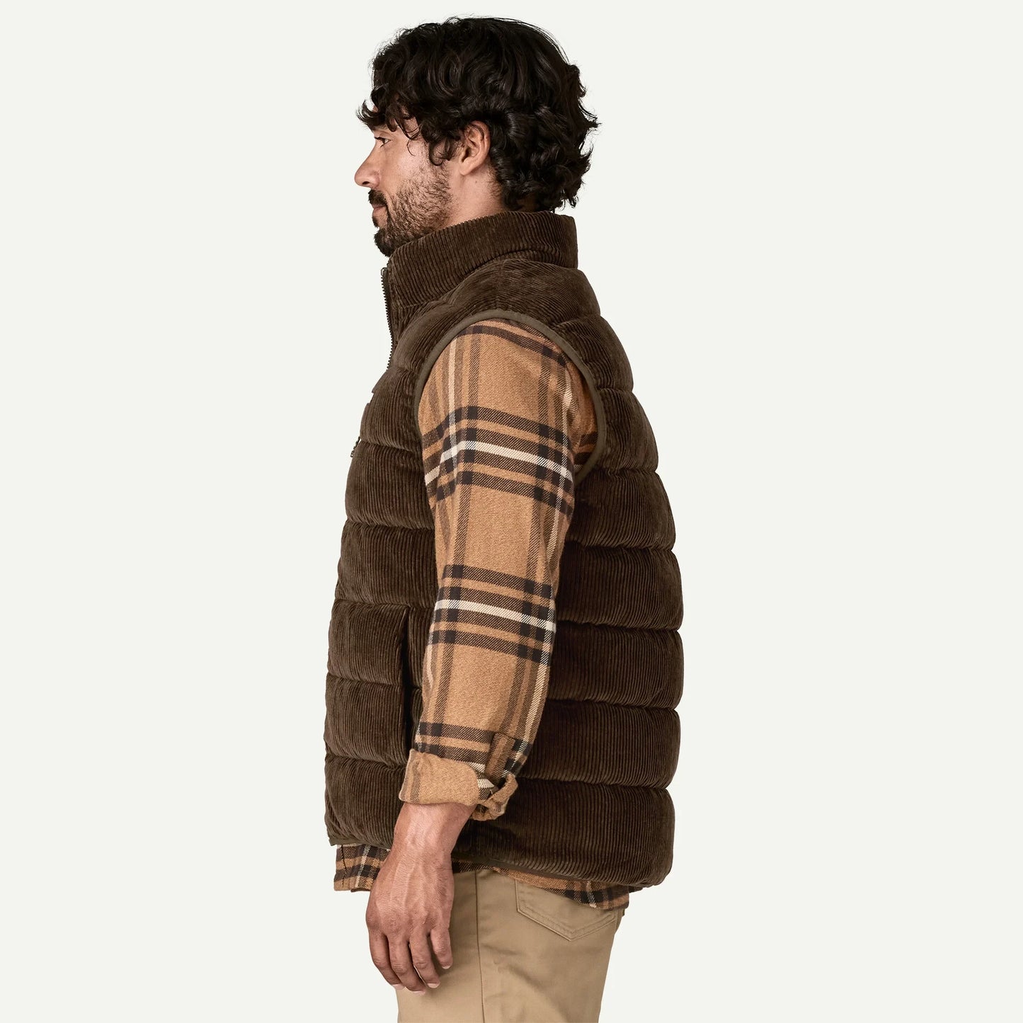 Reversible Cotton Down Vest - US 8332