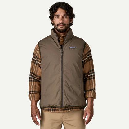 Reversible Cotton Down Vest - US 8332