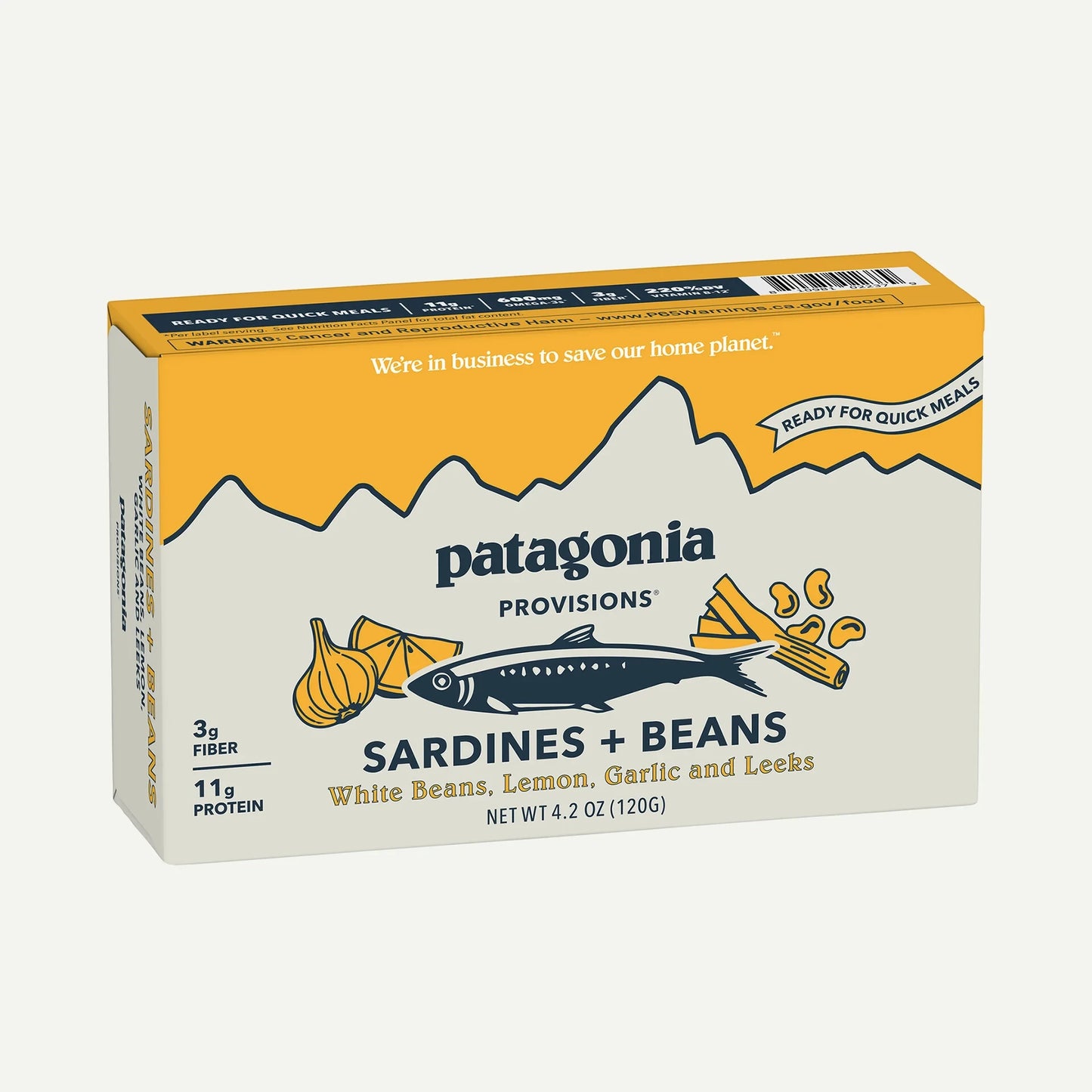 Sardines & Beans: White Beans, Lemon, Garlic and Leeks - US 3250