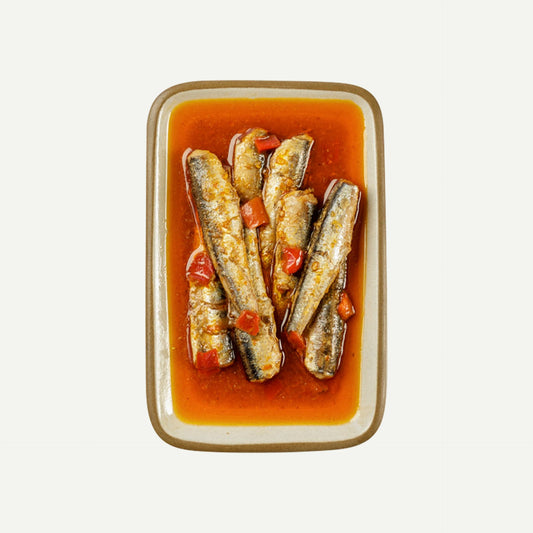 Spicy Spanish White Anchovies - US 3980