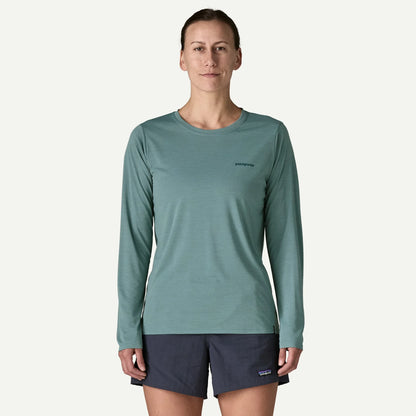 Women's Long-Sleeved Capilene® Cool Daily Shirt - Boardshort Logo - US 0923