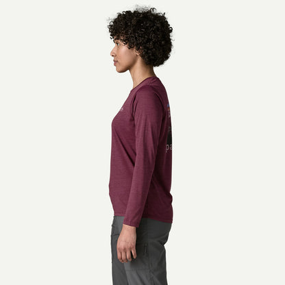 Women's Long-Sleeved Capilene® Cool Daily Shirt - Fitz Roy Foothills - US 3937