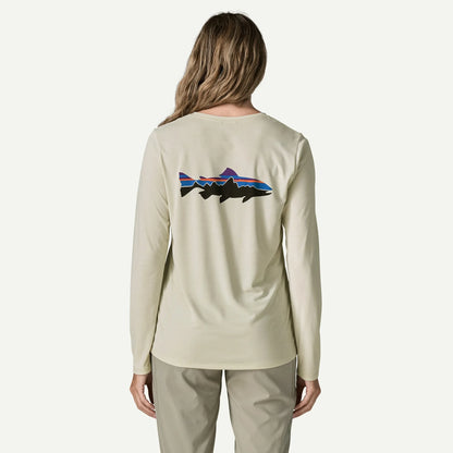 Women's Long-Sleeved Capilene® Cool Daily Shirt - Fitz Roy Trout - US 9330