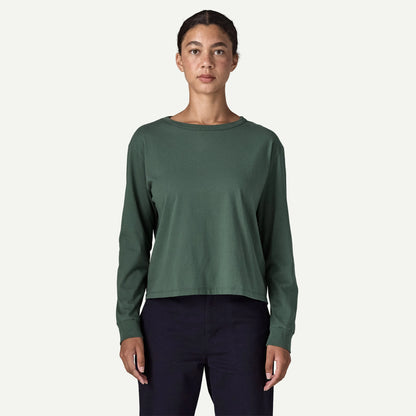 Women's Long-Sleeved Daily Easy-Cut T-Shirt - US 3538