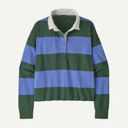 Wide Stripe: Diver Blue