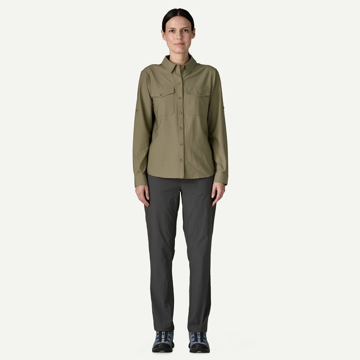Women's Long-Sleeved Self-Guided Sun Shirt - US 6500