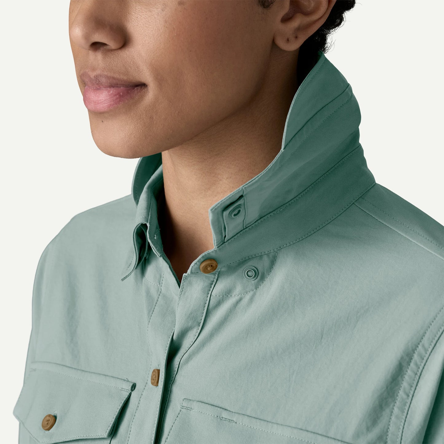 Women's Long-Sleeved Self-Guided Sun Shirt - US 4280