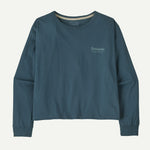 Women's Long-Sleeved Water People Banner Easy-Cut T-Shirt - US 1092