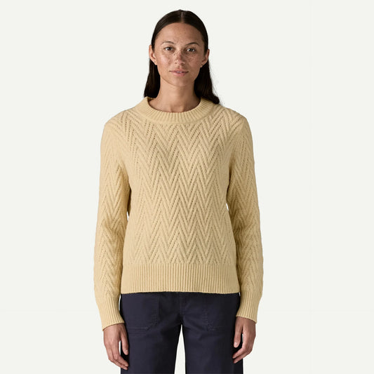 Women's Recycled Wool-Blend Crewneck Sweater - US 3167