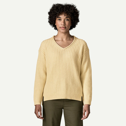 Women's Recycled Wool-Blend V-Neck Sweater - US 3265