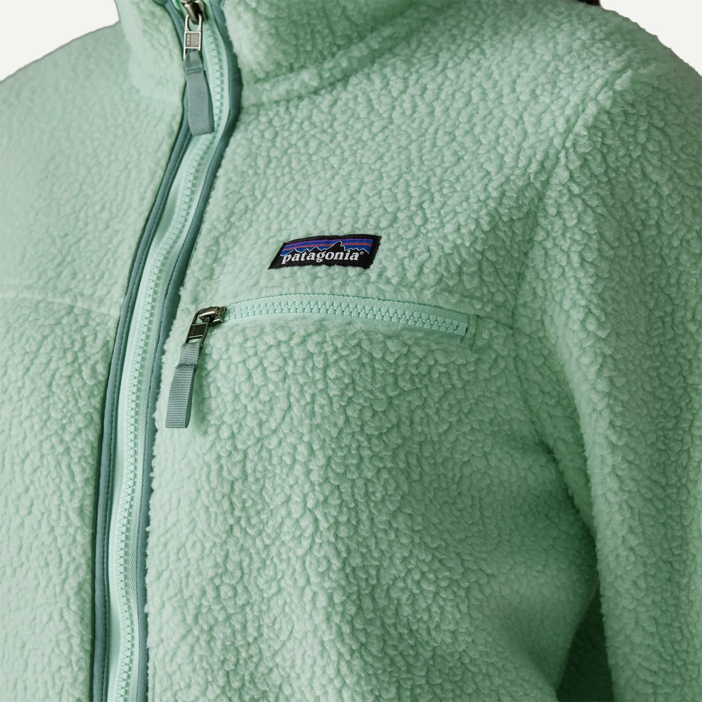Women's Retro Pile Fleece Jacket - US 8075