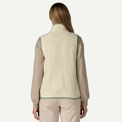 Women's Retro Pile Fleece Vest - US 1950
