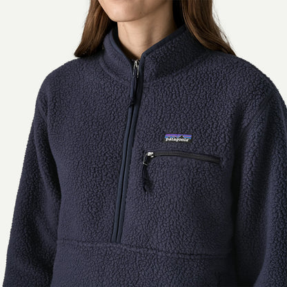 Women's Retro Pile Marsupial Fleece Pullover - US 8979