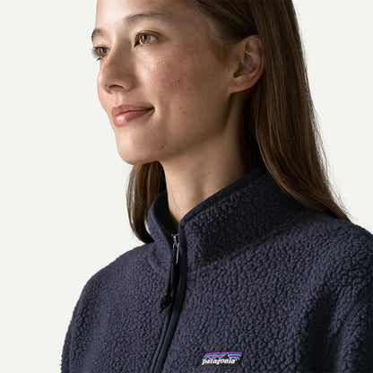 Women's Retro Pile Marsupial Fleece Pullover - US 8979