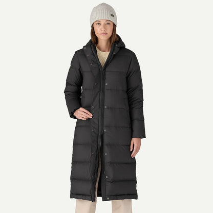 Women's Silent Down Long Parka - US 4607