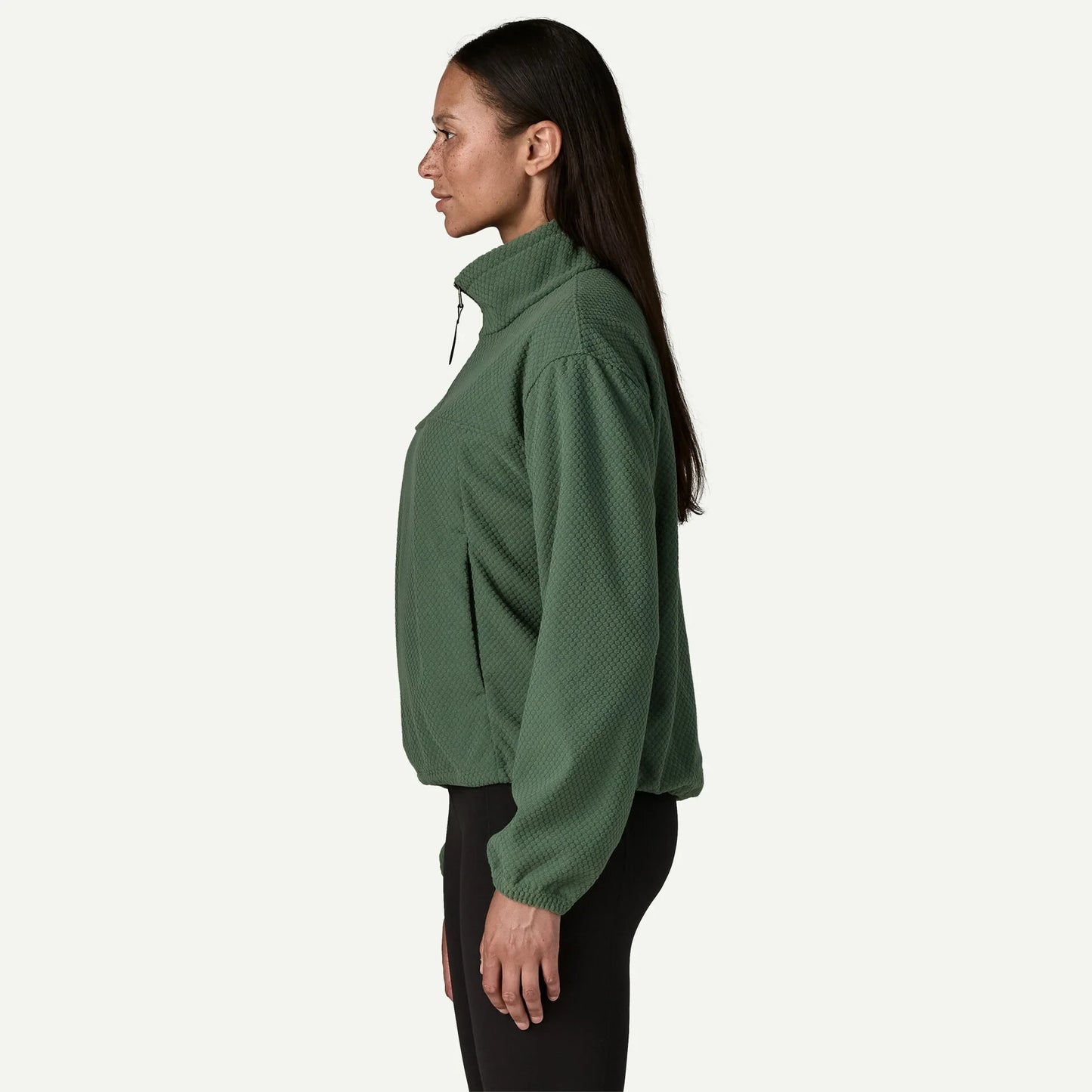 Women's Textured Fleece Pullover - US 6811