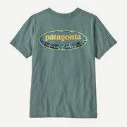 95 Oval Logo Tropiclimb: Blue Sage
