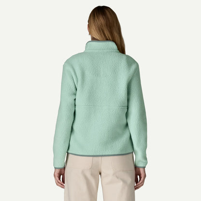 Women's Retro Pile Fleece Marsupial Pullover - US 2056