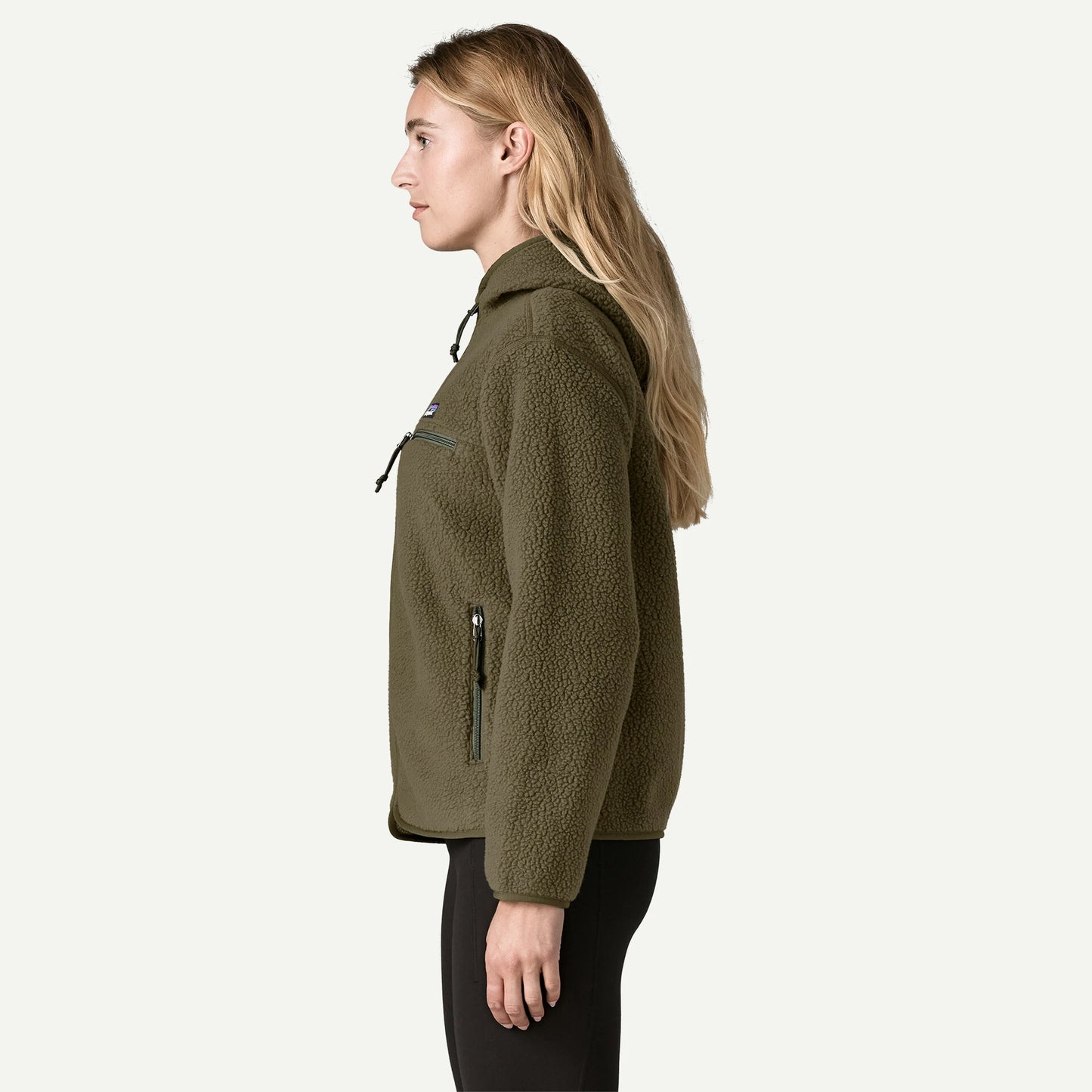 Women's Retro Pile Fleece Hoody - US 4640