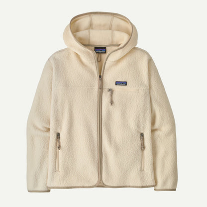 Women's Retro Pile Fleece Hoody - US 2751