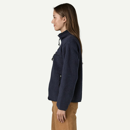 Women's Retro Pile Fleece Jacket - US 4238