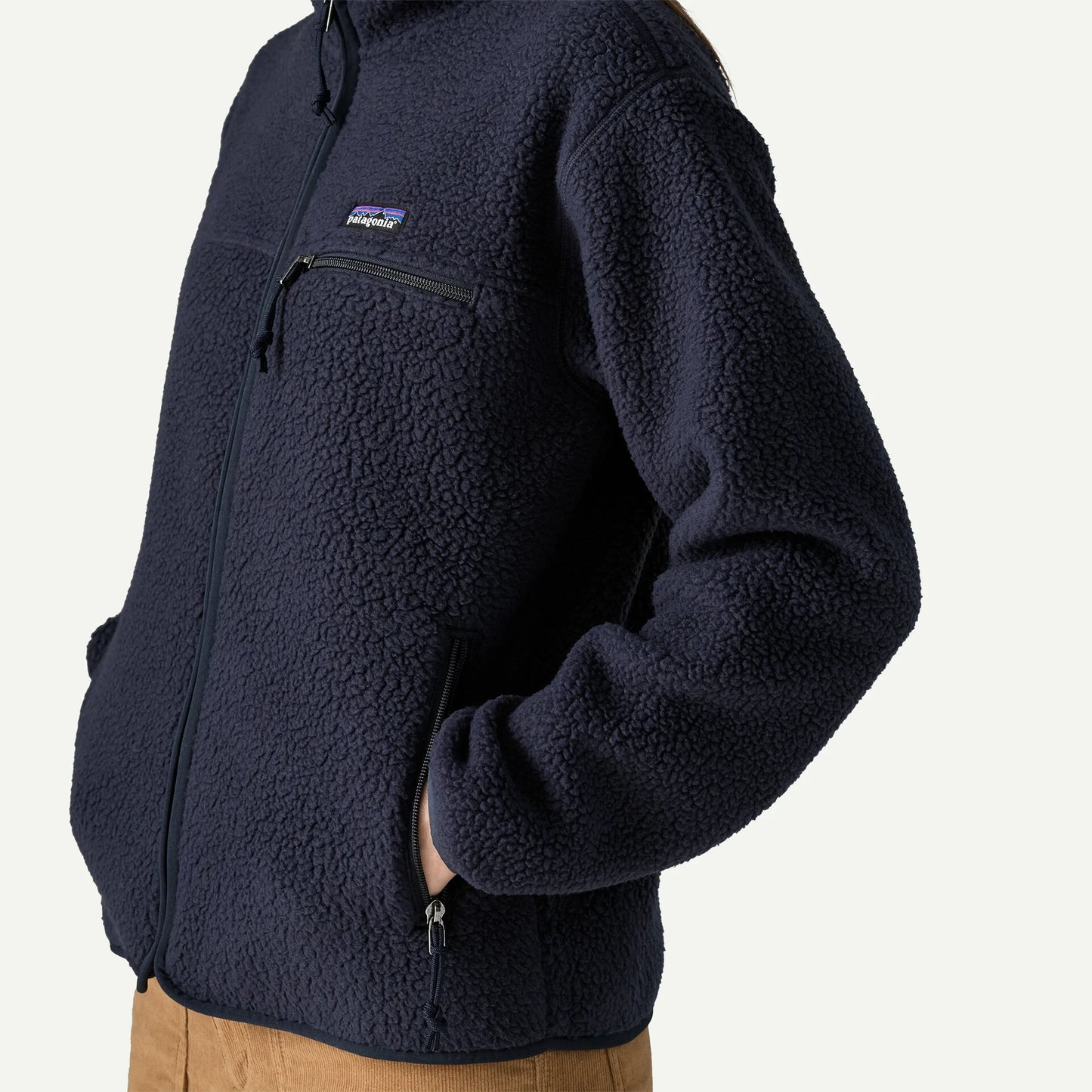 Women's Retro Pile Fleece Jacket - US 4238
