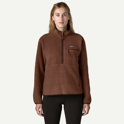 Women's Retro Pile Marsupial Fleece Pullover - US 7741