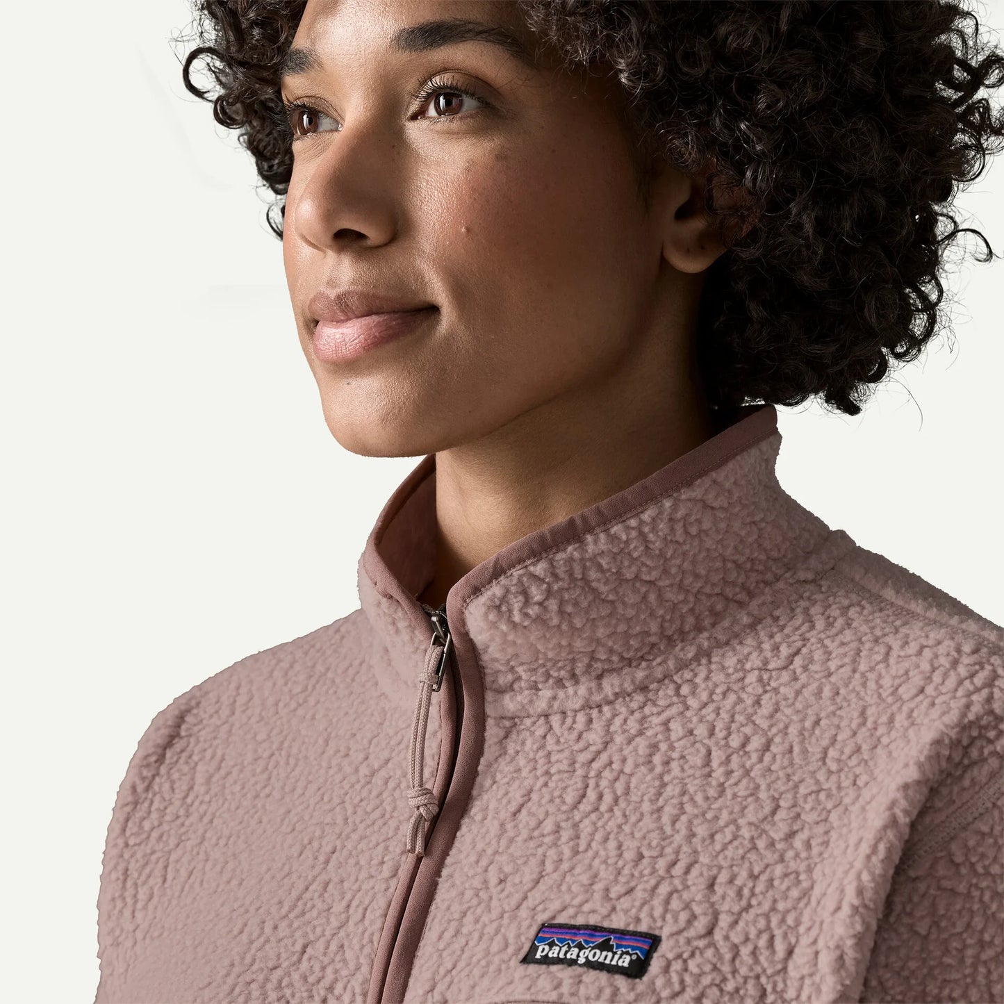 Women's Retro Pile Marsupial Fleece Pullover - US 5720