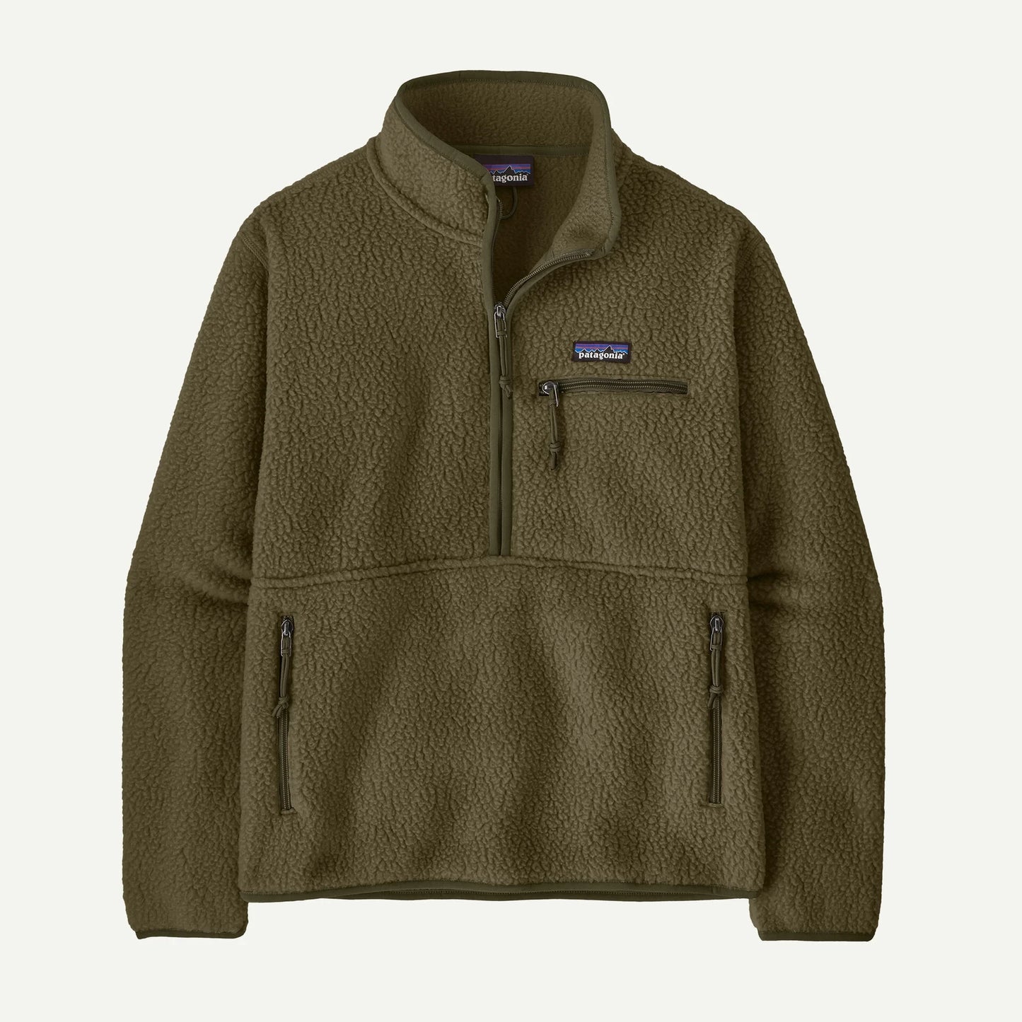 Women's Retro Pile Marsupial Fleece Pullover - US 8649