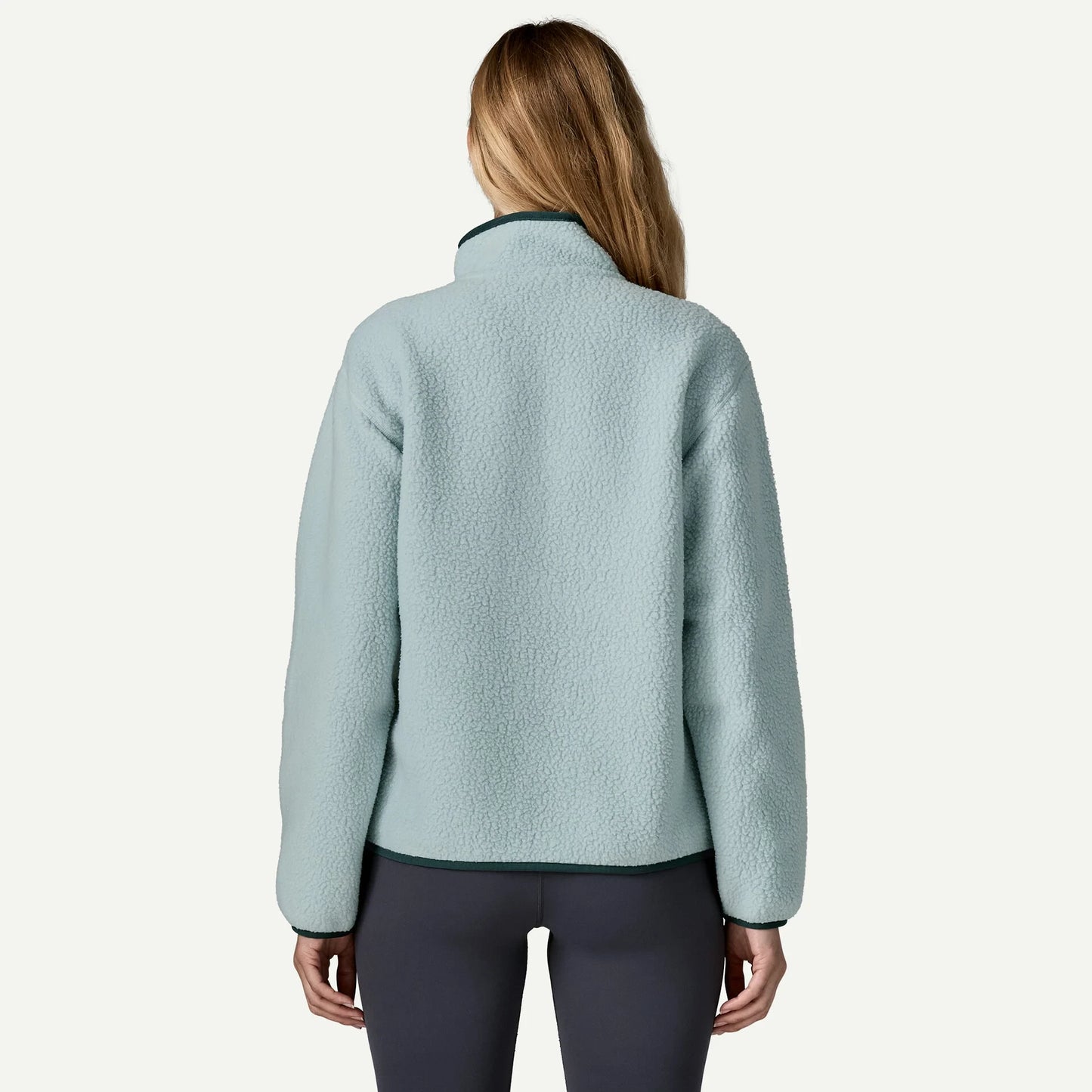 Women's Retro Pile Marsupial Fleece Pullover - US 8326