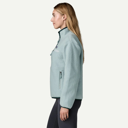 Women's Retro Pile Marsupial Fleece Pullover - US 8326