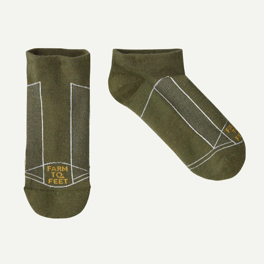 Farm to Feet® Greensboro Light Cushion Low Socks - US 1463