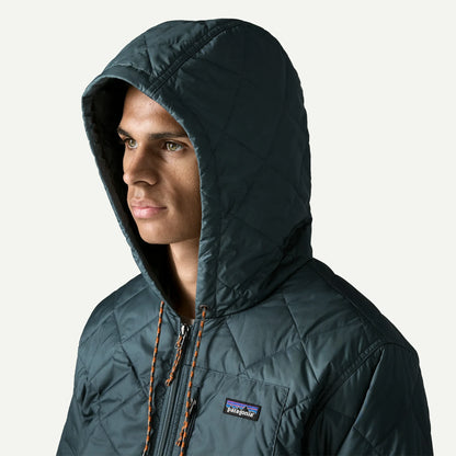 Men's Diamond Quilted Bomber Hoody - US 8691